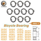 6902-2RS Bearing  ABEC-7 10Pcs 15x28x7 mm Metric Thin Section Ball Bearings 61902 RS For 240/350/370 / EX 1750/EX 1550 Hub
