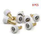 K40 CO2 Laser Engraver Carriage Wheel Roller Set Mini Rubber Rollers + Head Mount 12pcs
