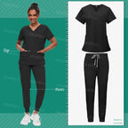 Scrub Sets Uniform Women Joggers Hospital Accessories Medical Surgical Gown Pharmacy Healthcare Work Wear Unisex Mens Scrub Soft