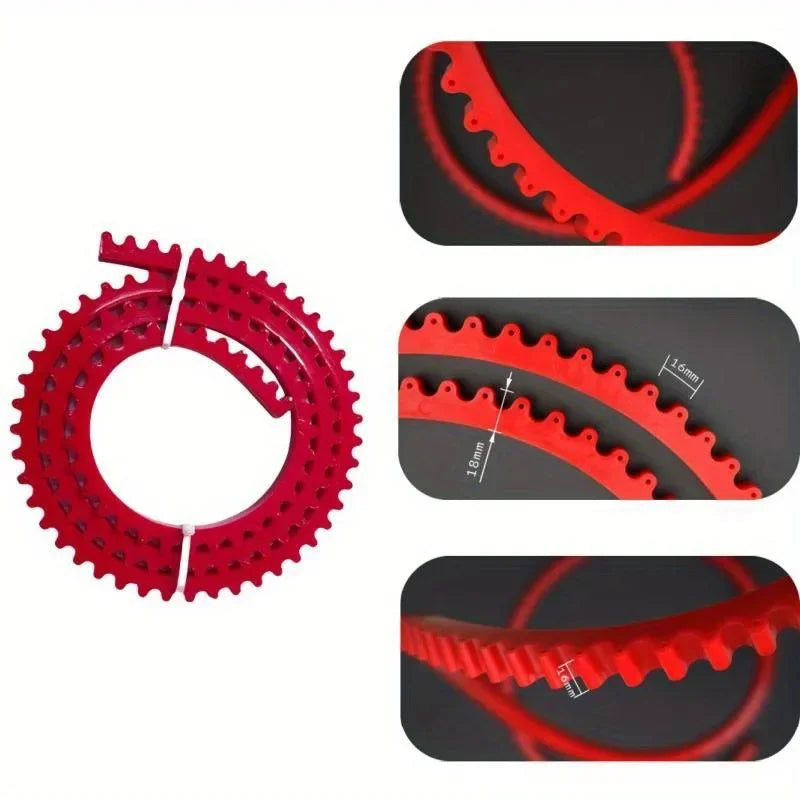1M/2M Woodworking Profiling Strip,Flexible Curve Template,Adjustable Fixed Complex Shape Contour Tool,Woodworking Template Guide
