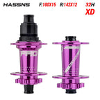 HASSNS PRO7 HG/XD/MS  Bicycle Hub 24/32Holes J-Bend Spokes THRU Axle 12X142/148MM   Sealed Bearing for  Mountain Bike Freehub