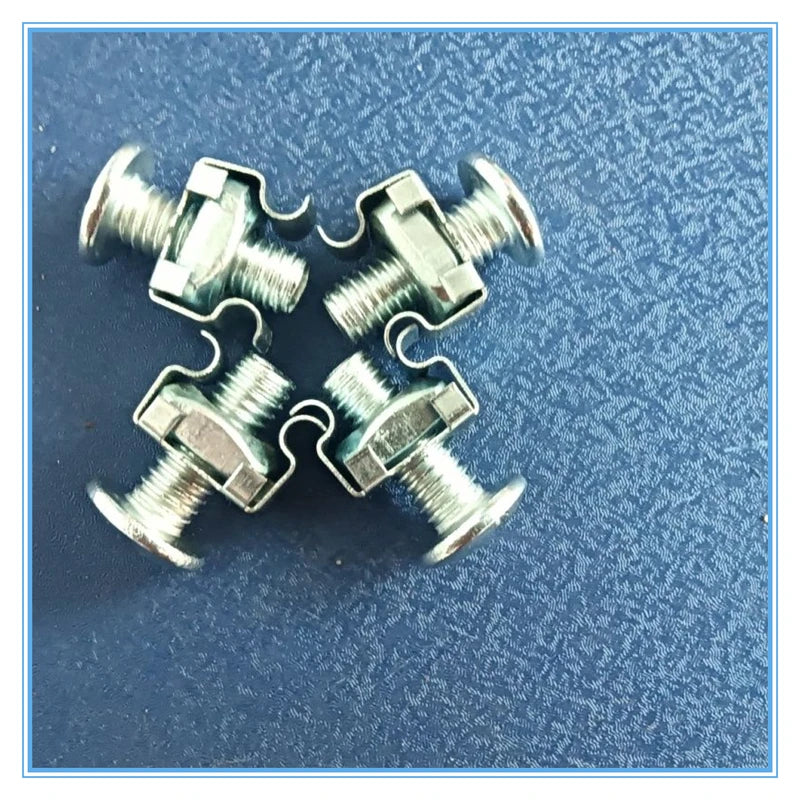 100Pcs Carbon steel Network Storage Server Cabinet Screw Rack Mount Cage Nut Bolt Washer M5 M6x16 for Server Shelve Router