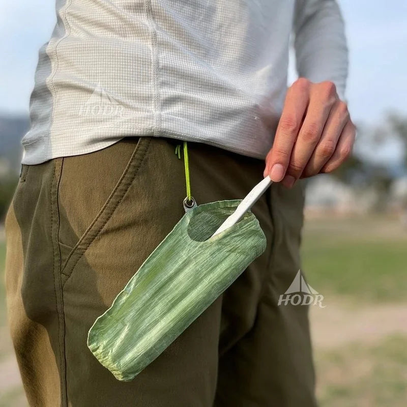 [HODR] Dyneema Ground Pegs Storage Bag 1.43oz Cuben Fiber DCF EDC Gear Stakes Ultralight 3/4g Dyneema Composite Fabric