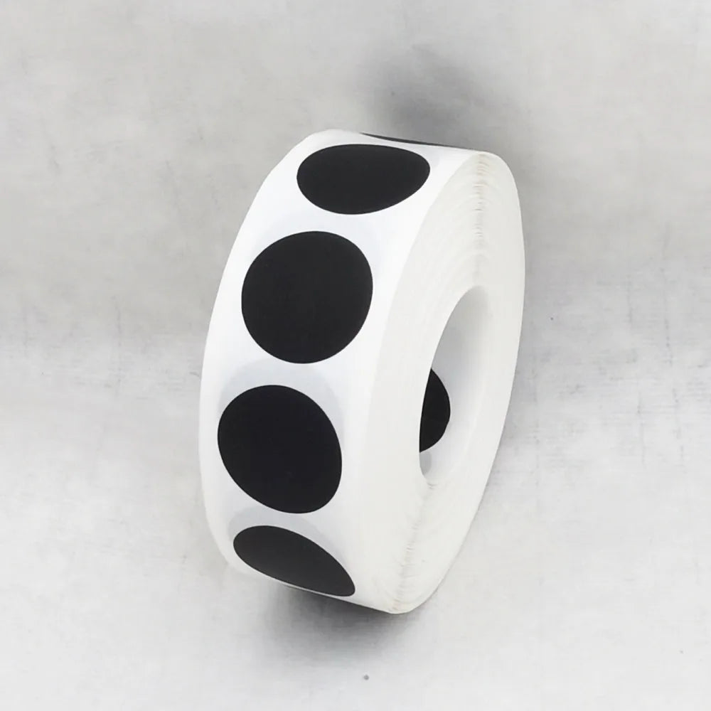 1 Roll DIY Scratch off Stickers in Small round Or Heart Shapes - 3 Sizes Available for Scratch Cards Retail Or Wholesale