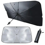 Car Sunshade Car Sunshade Retractable Sunscreen Heat Insulation Front Windshield Parasol Summer Sunscreen Products