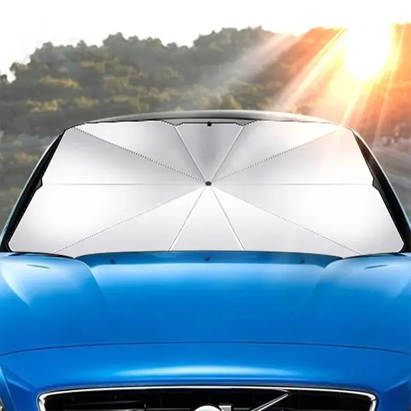 Car Windshield Sunshade Umbrella Folding Front Window Sun Shade Parasol, 1pc Small/Large