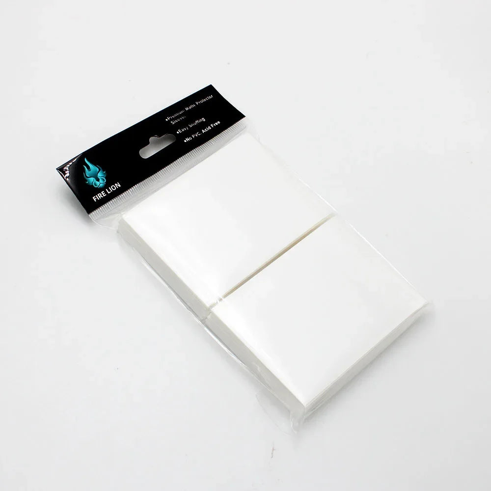 100PCS 66x91mm Matte Colorful Standard Size Card Sleeves TCG Trading Cards Protector Tarot Shield Board Games Magical Cover PKM