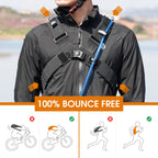 WEST BIKING 10L/20L Cycling Hydration Backpack Ergonomic Cross Harness Climbing Hiking Outdoor Sport Travel Reflective Backpack