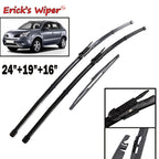 Erick's Front & Rear Wiper Blades Set for Renault Koleos MK1 2008-2015 24+19+16 in