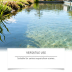 Natural Algae Control Pond Treatments Fish Safe Effectively Eliminates Algae & Reduces Sludge. Sparkling Water Reflection