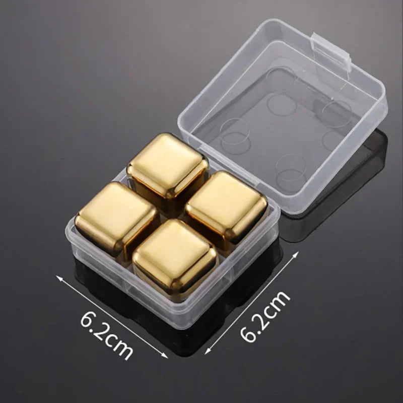 4pcs Gold