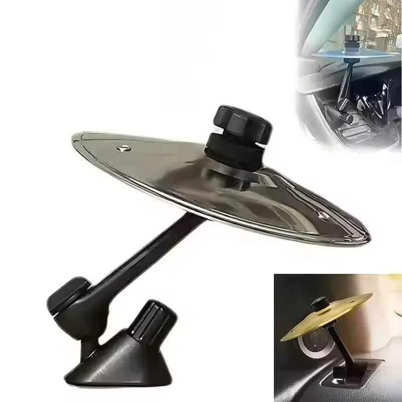 Trend Musical Saucer Car Crash Cymbal With Drum Sticks Alloy Car Crash Drums With Knocking Stick Cymbal Air Vent Drum Mini Drums