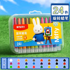 M&G Swivel Crayons for Kids No Mess Hands Paint Brushes 24/36/48 Colors Watercolor Pencils Set Art Supplies