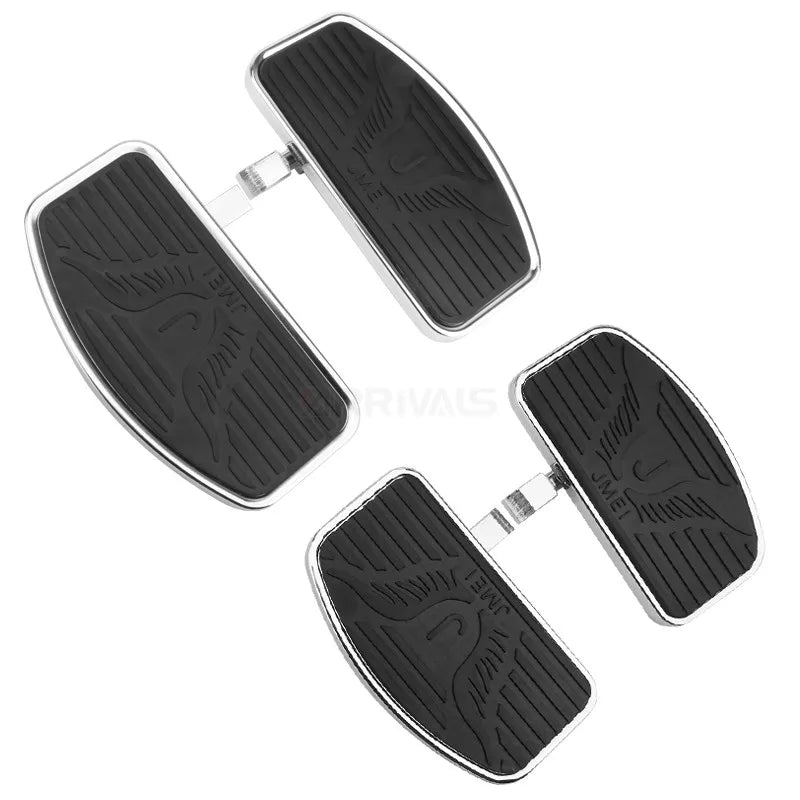 Motorcycle Front Rear Wide Foot Rider Driver Foot Rest Floorboards For Honda Shadow For Yamaha Dragstar For KAWASAKI Vulcan