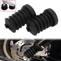 Rubber Rear Fork Boots Shock Absorber Covers Protector Gaiter Gators For Harley Touring Street Electra Glide Road King 1997-2013