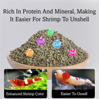 Crystal Shrimp Feed Natural Freshwater Ornamental Prawn Food Crayfish Feed With Spirulina Protein Calcium Balanced Nutrition