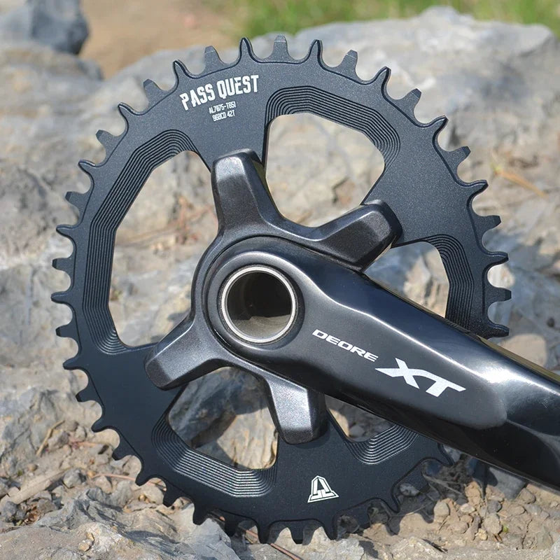 Boost Your MTB Ride with PASS QUEST Oval Chainring for Deore XT