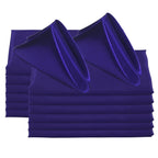50pc Square 30x30cm Satin Elegant Satin Napkins Perfect For Wedding Graduation & Dinner Parties Restaurant Coffee/Cake Tea Towel