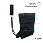 Air Compression Massage Boots Leg and Foot Massager, Long or Short, AU/EU/UK/US Plug