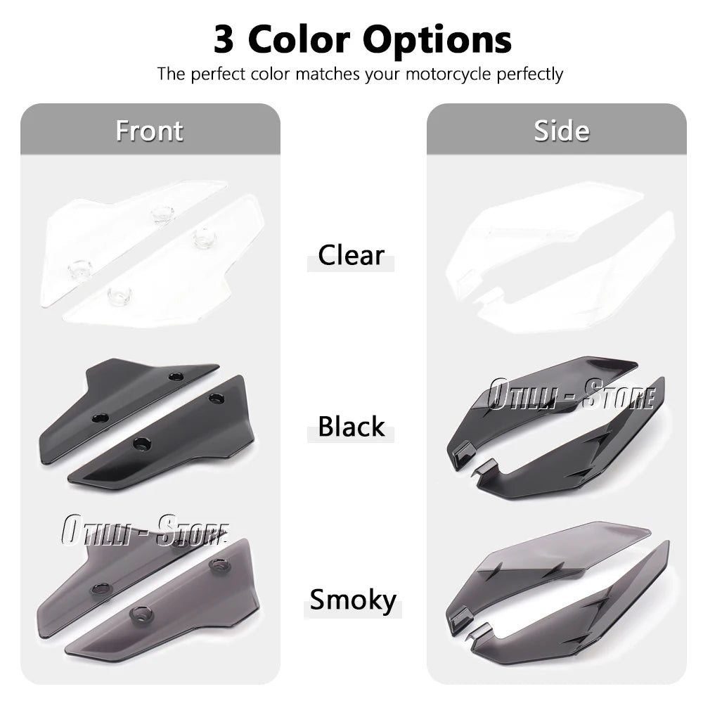 XL750 Transalp Front Wind Deflectors Side Spoiler Windshield Windscreen Motorcycle For Honda XL 750 Transalp 2023 2024