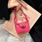 Mini Microfibre Leather Fashion Bag For Airpods Pro 2 4 3 2 1 Galaxy Buds Xiaomi Headphone case Can hold other small items