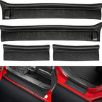 Jeep Wrangler JL 2018-2019 Door Sill Entry Guard Protector Plates, 2 or 4 Door