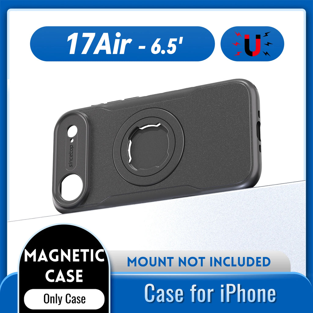 Magnetic Shockproof Case For iPhone 17 16 15 14 ProMax Charging Cover with Lock-in Design fit Quad-style Motocycle/Bike