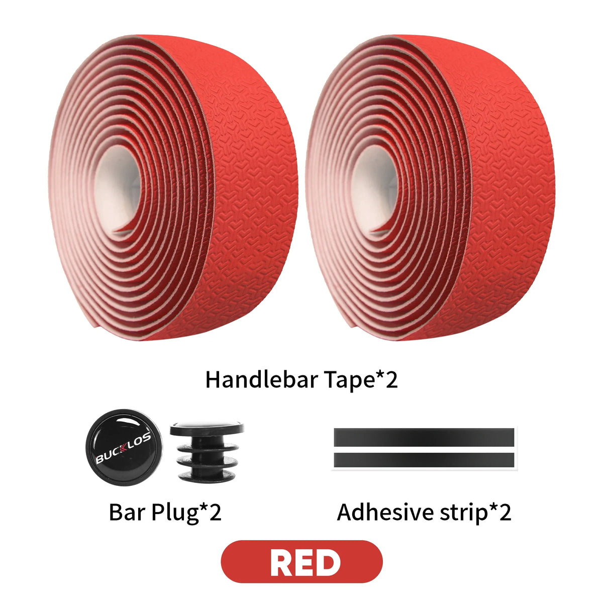 BUCKLOS Ultralight Handlebar Tape for Road Gravel Bicycle Shock Absorbing Drop Bike Handle Bar Tapes Non-Slip Tape Cycling Parts