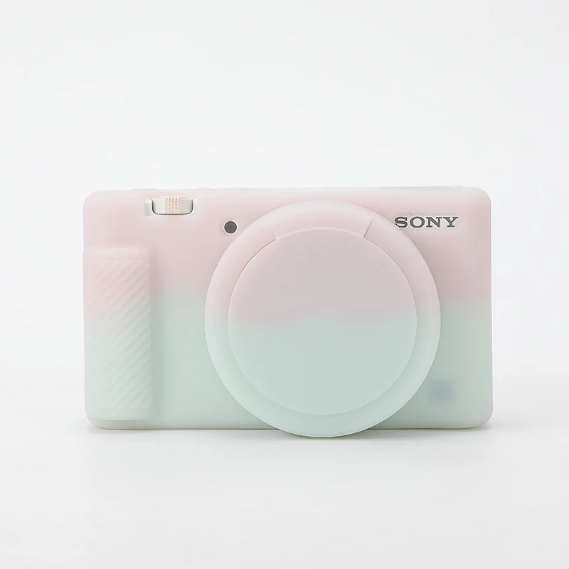 Soft Silicone Camera Case Protective Skin Rubber Cover Body Cover For Sony ZV1