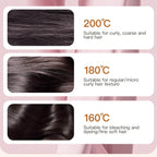 2026 New Mini Straightener Rechargeable Portable Hair Straightener Brush Anti-Scald Shell Cordless USB Charging Straighteners