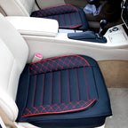 SEAMETAL Full-Surround PU Leather Car Seat Cover Cushion Protector Pad, 1pc