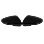 For VW GOLF 6 MK6 GTI R GTD 2008-2013 Touran Black/Carbon Side Wing Rearview Mirror Cover Cap Accessories 5K0857537,5K0857538