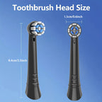 4/8/12/16 Pack Replacement Toothbrush Heads Compatible with Oral B iO, Brush Heads for Oral-B iO 2/3/4/5/6/7/8/9/10/7G Series