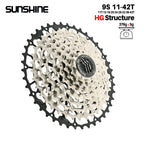 SUNSHINE MTB cassette freewheel HG sprocket carbon steel 10/11/12/13 speed 11T-40T to 11T-52T