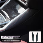 For BMW 3 Series i3 G20 2020-2026 The stitching and sponge interior accessories on both sides of the central control gear panel