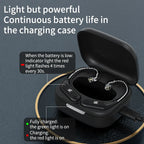 KZ AZ09 HD Bluetooth 5.4 Ear Hook Wireless Upgrade Cable with Charging Case, B Pin/C Pin