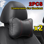 Car Universal Headrest Pillow - Support Cushion, Seat Head Support Protector Auto Travel For Cadillac Escalade ATS CTS BLS SRX