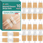 Sanke Rescue Wound Closure Strips Butterfly Bandages, Laceration Closure Kit, 14/28 pack