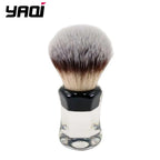 Yaqi Robin Synthetic Hair Clear Handle Men Wet Shaving Brush