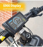 Ebike Sinawave Controller 36V/48V 17A/26A/30A with S966 NFC Display For 250W-1000W Electric Bicycle Conversion Parts E-scootor
