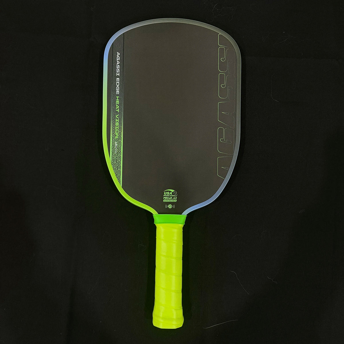 Hot-press integrated Gen4 technology, AGASSI, T700 carbon fiber panels, 16mm honeycomb core, enhanced rotation and power