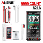 ANENG 621A Touch Screen Digital Multimeter AC/DC Voltage Current Capacitance NCV Diode