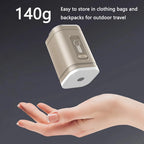 TARKA 1pcs Mattress Air Pump Air Compressor 2 in 1,  Lightweight Inflating Pump with Camplight, Hiking Travel Must Have Supplies