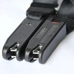 2 Point Strap Universal Car Child Safety Seat Belt Isofix Latch Interface Adjustable Connection Belt for Kids