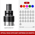 Bowens Mount Spotlight Conical Optical Snoot Kit  Video Artist Modelling Shape Photo Studio Light Kit with Optical Spotlight Len