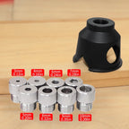 3-10mm Drill Fixture Pocket Hole Jig Vertical Drill Guide Locator Doweling Jig Positioner Straight Angle Guide Hole Puncher Tool