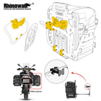 Rhinowalk Side Rack Extender Special For Motorcycle Bag MJX2004 Durable Metal Accessories