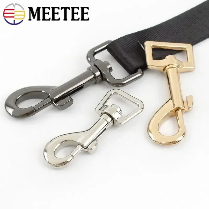 2/5/10Pcs 15/20/25mm Metal Lobster Buckle Bag Strap Swivel Snap Buckles Dog Collar Clamp Hook Keychain Carabiner Clasp Accessory