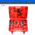 Long Reach Wire Hose Clamp Pliers Set for Automotive Fuel Oil Coolant Radiator Hoses