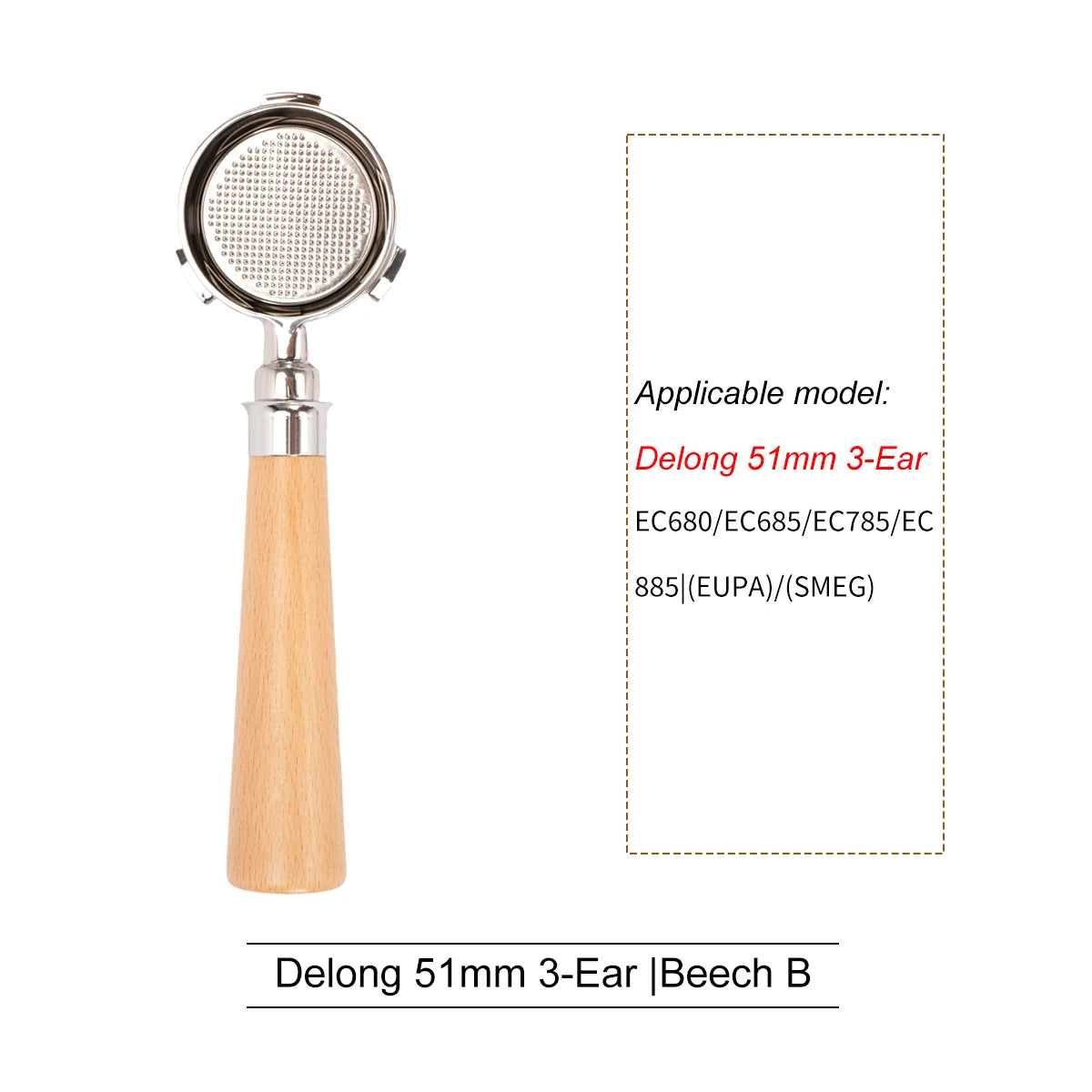 51mm 3-Ear Beech-B